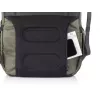 Mochila de viagem XD-Design Bobby Explore verde em polietileno tereftalato PET