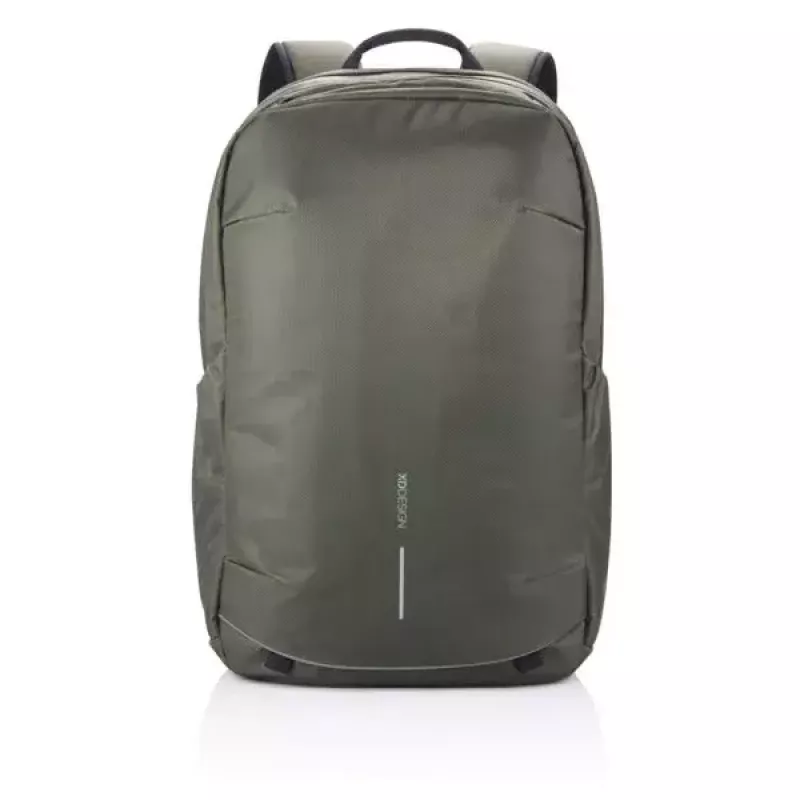 Mochila de viagem XD-Design Bobby Explore verde em polietileno tereftalato PET
