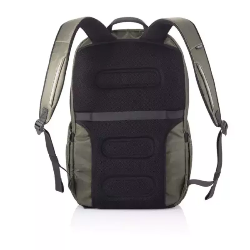 Mochila de viagem XD-Design Bobby Explore verde em polietileno tereftalato PET