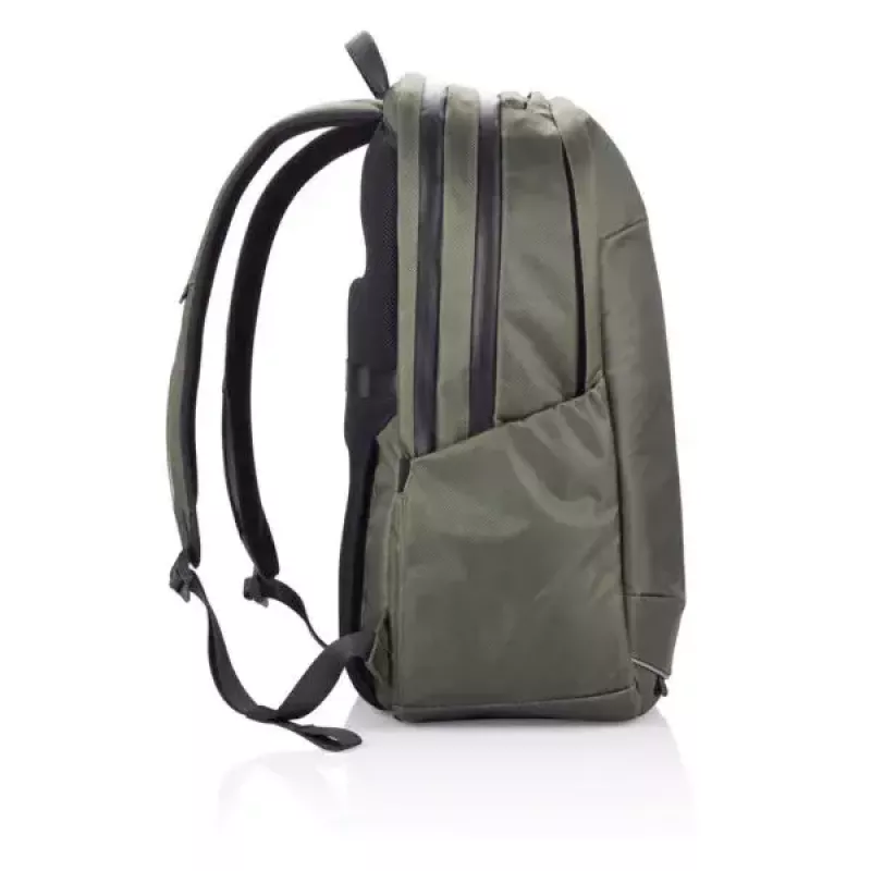 Mochila de viagem XD-Design Bobby Explore verde em polietileno tereftalato PET