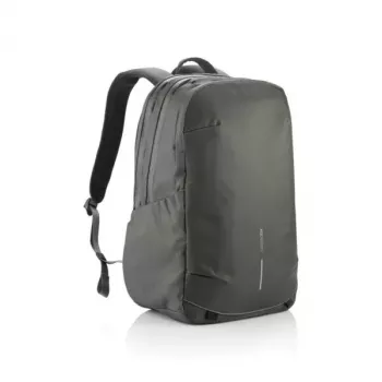 Mochila de viagem XD-Design Bobby Explore verde em polietileno tereftalato PET