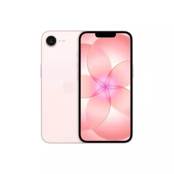Smartphone Apple iPhone 17e – ecrã de 6,1 polegadas (15,5 cm), A19, 256 GB, câmara traseira de 48 MP, Dual SIM, Soft Pink