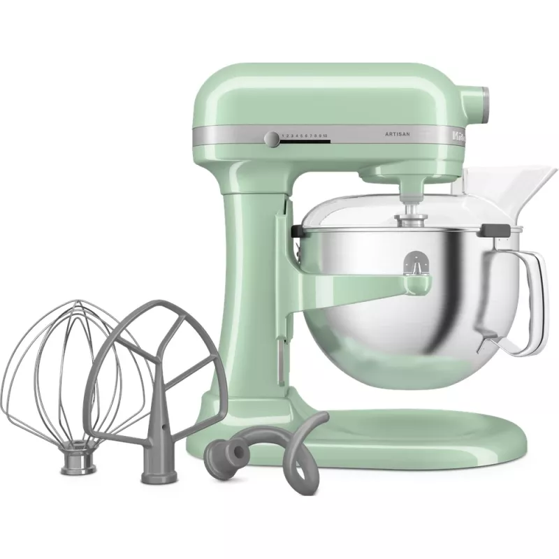 Batedeira KitchenAid 5KSM60SPXEPT 375 W verde, cinzento, aço inoxidável