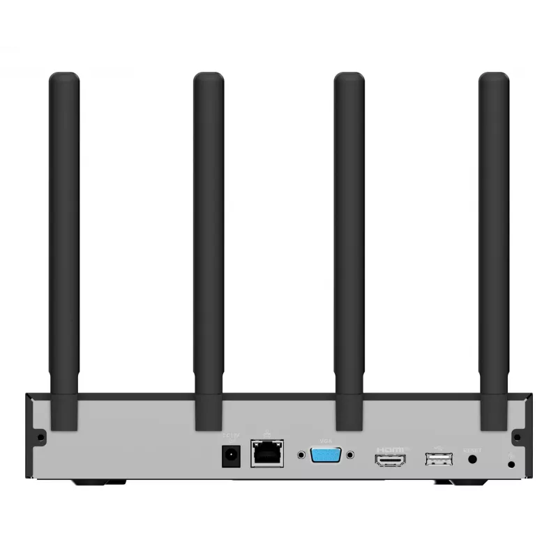 Gravador de vídeo em rede IMOU N110W - NVR Wi-Fi 6 de 10 canais, máx. 2592x1944, Wi-Fi dual band, disco rígido SATA até 16 TB, Ethernet 10/100, preto