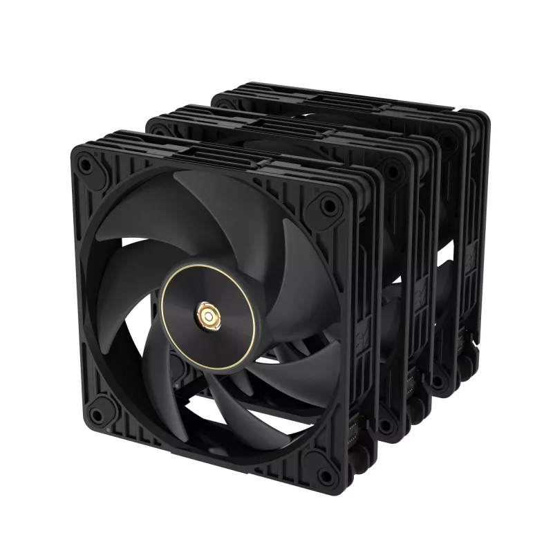 Ventoinha ASUS ProArt PF120 PWM preta 3in1 caixa de computador 12 cm 3 unid.