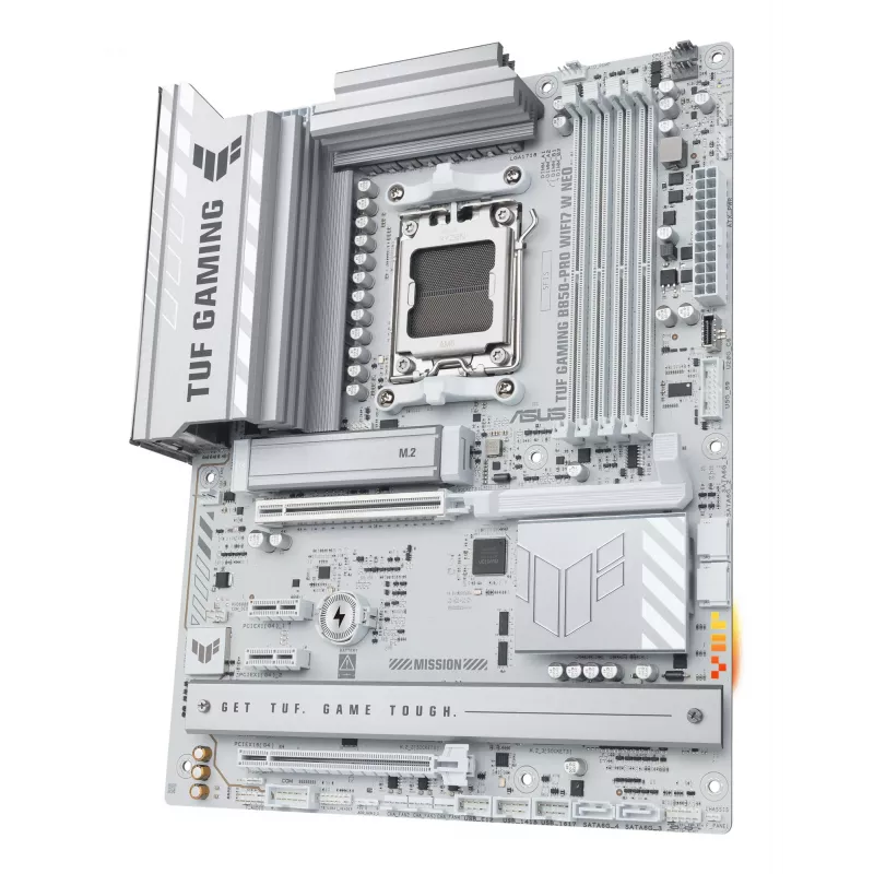 Placa-mãe ASUS TUF GAMING B850‑PRO WIFI7 W NEO — AMD B850, socket AM5, ATX, DDR5, Wi‑Fi 7, 2,5GbE