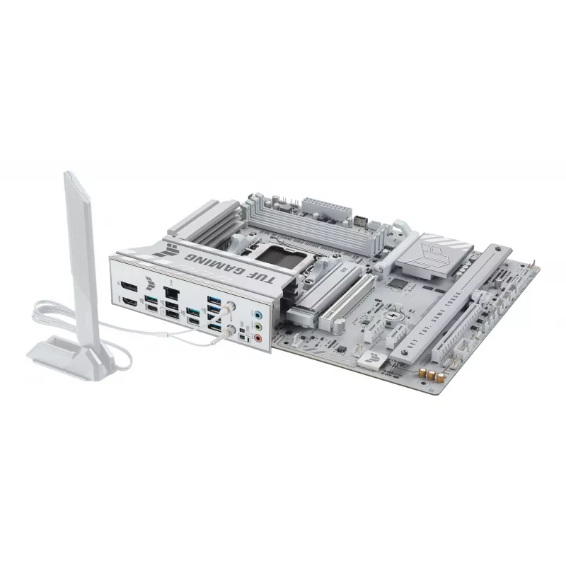 Placa-mãe ASUS TUF GAMING B850‑PRO WIFI7 W NEO — AMD B850, socket AM5, ATX, DDR5, Wi‑Fi 7, 2,5GbE