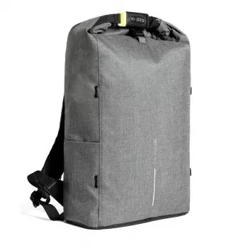 Mochila XDDESIGN Urban Lite — adequada para ecrãs até 12,9 polegadas, 415×145×610 mm, preta/cinzenta