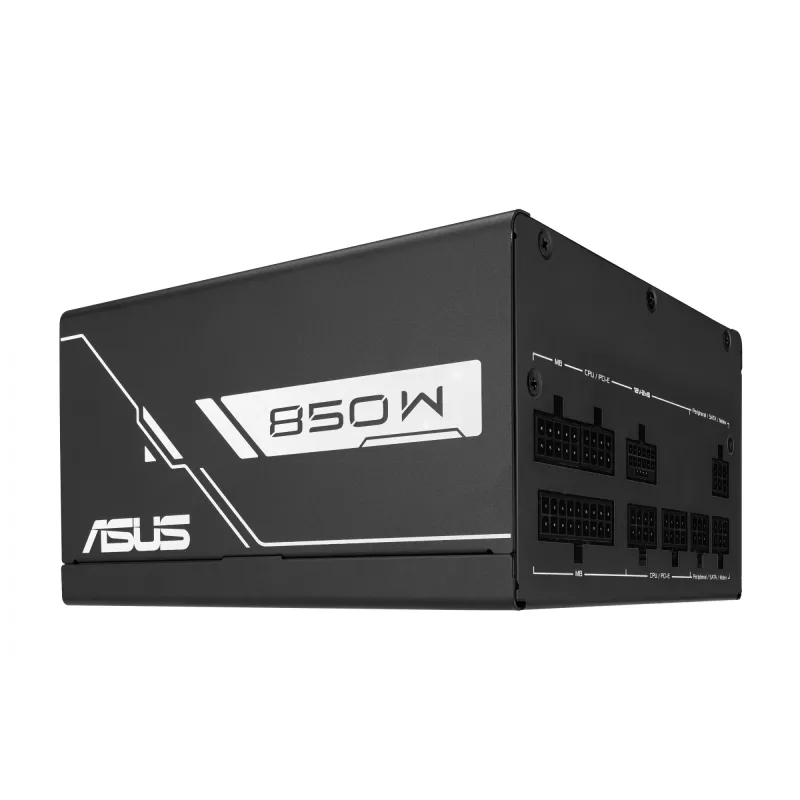 Fonte de alimentação ASUS Prime -850G 850W ATX 20+4 pinos, 80 PLUS Gold, preta