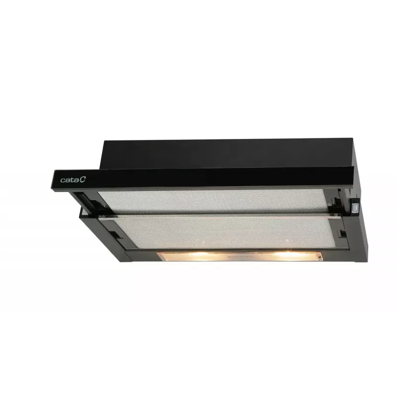 Exaustor semi-encastrado (extrátil) CATA TF 2003 GBK, 600 mm, 340 m³/h, preto