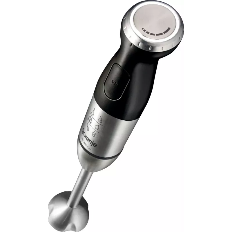 Batedeira manual Gorenje HBC807QB 0,5 L 800 W preta, aço inoxidável