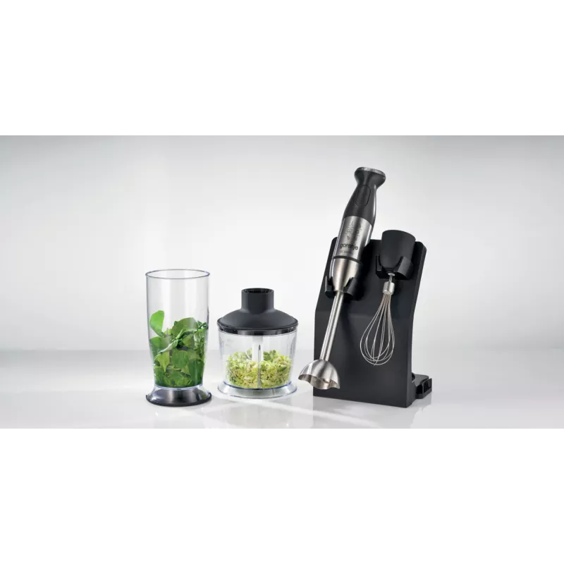 Batedeira manual Gorenje HBC807QB 0,5 L 800 W preta, aço inoxidável
