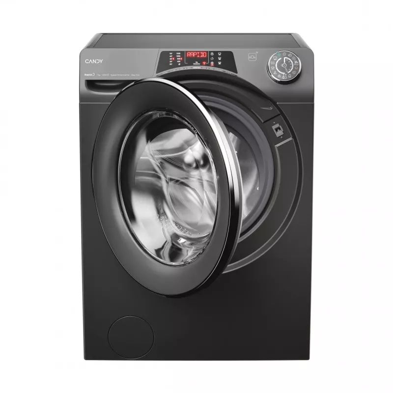 Máquina de lavar roupa Candy RapidÓ RO41276DWMCRT-S de carga frontal 7 kg 1200 rpm antracite