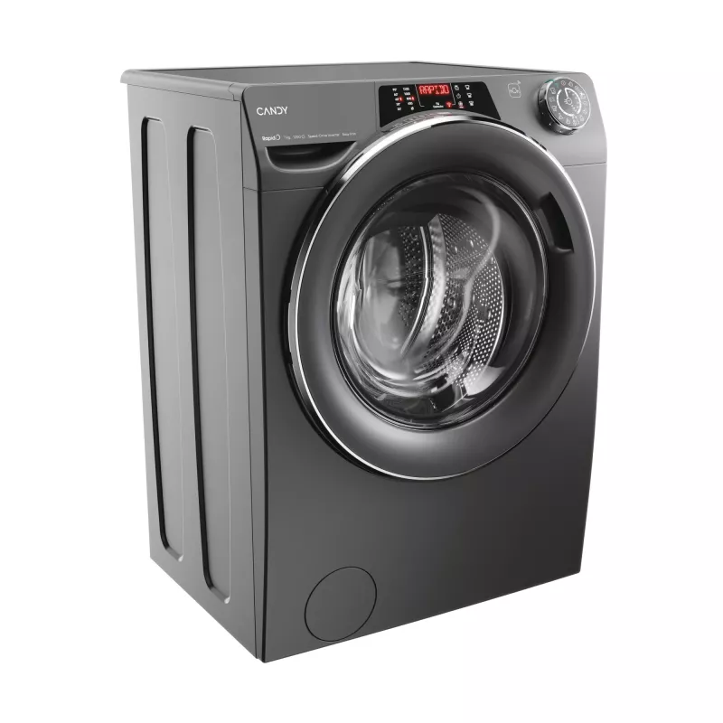 Máquina de lavar roupa Candy RapidÓ RO41276DWMCRT-S de carga frontal 7 kg 1200 rpm antracite