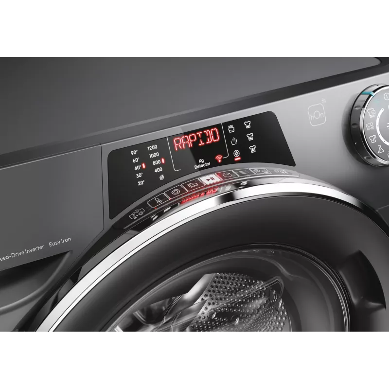 Máquina de lavar roupa Candy RapidÓ RO41276DWMCRT-S de carga frontal 7 kg 1200 rpm antracite