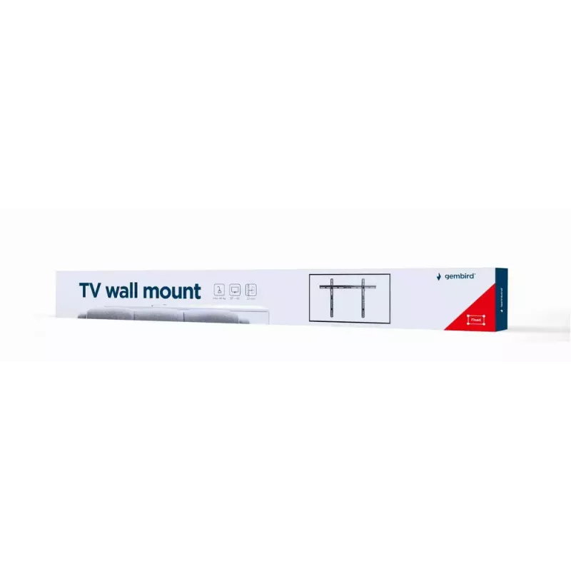 Suporte de TV Gembird WM-70F-02 preto 70 polegadas capacidade 40 kg