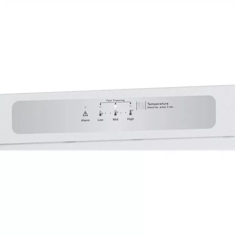 Arca congeladora Indesit UI6 F2T W vertical de livre instalação 228 L branco