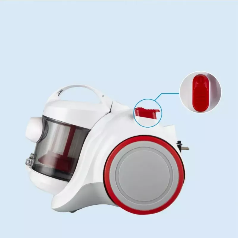 Aspirador sem saco Midea C5 MC01PLWH 700 W, depósito de pó 1,5 l, branco