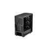 Caixa de computador mid-tower DeepCool CG540 – preto, suporte ATX, interior espaçoso, fluxo de ar otimizado
