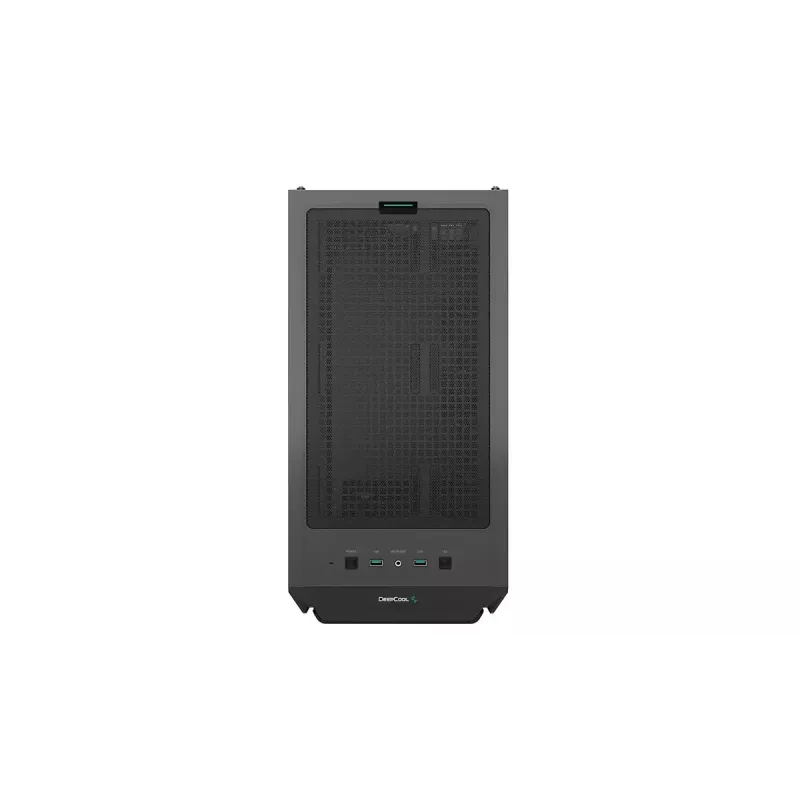 Caixa de computador mid-tower DeepCool CG540 – preto, suporte ATX, interior espaçoso, fluxo de ar otimizado