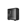 Caixa de computador mid-tower DeepCool CG540 – preto, suporte ATX, interior espaçoso, fluxo de ar otimizado