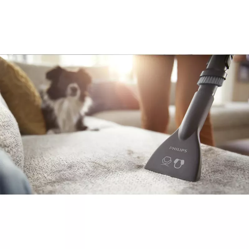 Aspirador com saco Philips 5000 Série XD5123/10 — 900 W, saco de pó 4 L, filtro HEPA e micro, para pavimentos duros e alcatifas