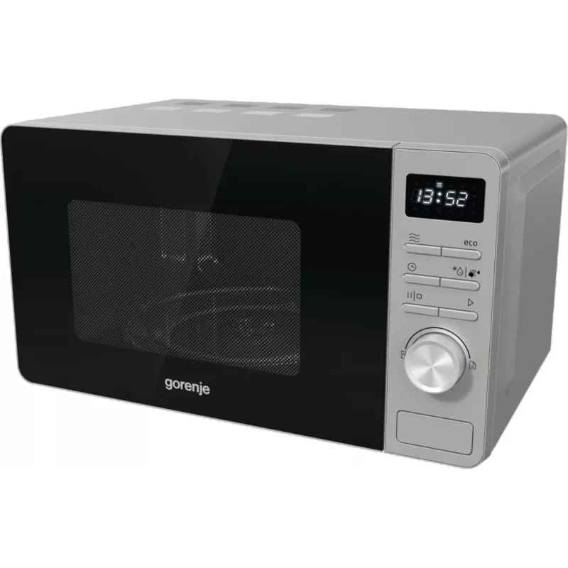 Micro-ondas solo Gorenje MO20A3X aço inoxidável de bancada 20 L 800 W