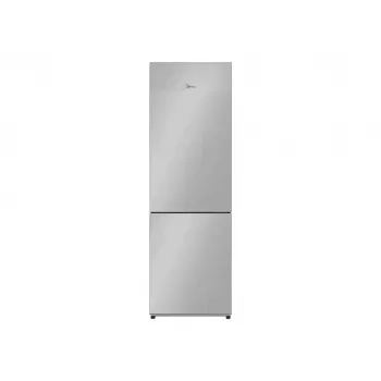 Combinado frigorífico-congelador independente Midea MDRB548MME46, 401 L — No Frost, 271 L de refrigeração / 130 L de congelação, 186 cm, 35 dB, classe de eficiência energética E, cinzento