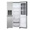 Frigorífico side-by-side LG GSGV81PYLL, 635 L de volume total, compartimento de refrigeração 416 L, compartimento de congelação 219 L, prateado metálico