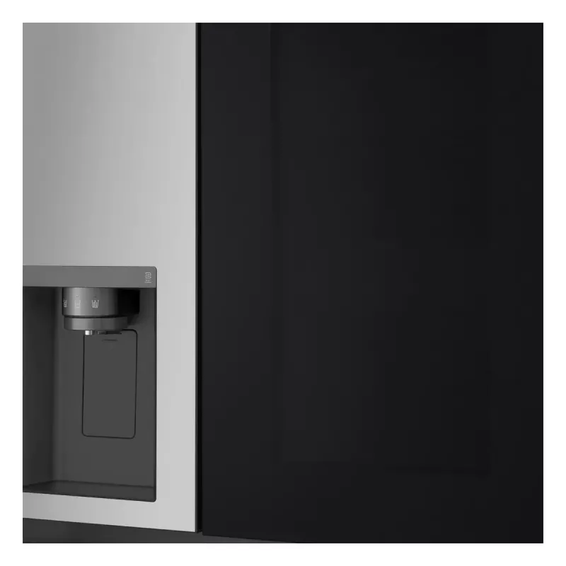 Frigorífico side-by-side LG GSGV81PYLL, 635 L de volume total, compartimento de refrigeração 416 L, compartimento de congelação 219 L, prateado metálico