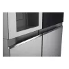 Frigorífico side-by-side LG GSGV81PYLL, 635 L de volume total, compartimento de refrigeração 416 L, compartimento de congelação 219 L, prateado metálico