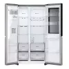 Frigorífico side-by-side LG GSGV81PYLL, 635 L de volume total, compartimento de refrigeração 416 L, compartimento de congelação 219 L, prateado metálico
