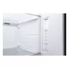Frigorífico side-by-side LG GSGV81PYLL, 635 L de volume total, compartimento de refrigeração 416 L, compartimento de congelação 219 L, prateado metálico