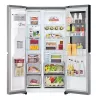 Frigorífico side-by-side LG GSGV81PYLL, 635 L de volume total, compartimento de refrigeração 416 L, compartimento de congelação 219 L, prateado metálico