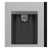 Frigorífico side-by-side LG GSGV81PYLL, 635 L de volume total, compartimento de refrigeração 416 L, compartimento de congelação 219 L, prateado metálico