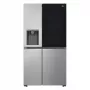 Frigorífico side-by-side LG GSGV81PYLL, 635 L de volume total, compartimento de refrigeração 416 L, compartimento de congelação 219 L, prateado metálico