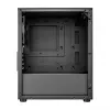 Caixa FSP S110-B Mini-Tower mITX, mATX Preto, Small Form Factor (SFF), PC, Preto, micro ATX, Mini-ITX, Mesh, Metal, 16 cm