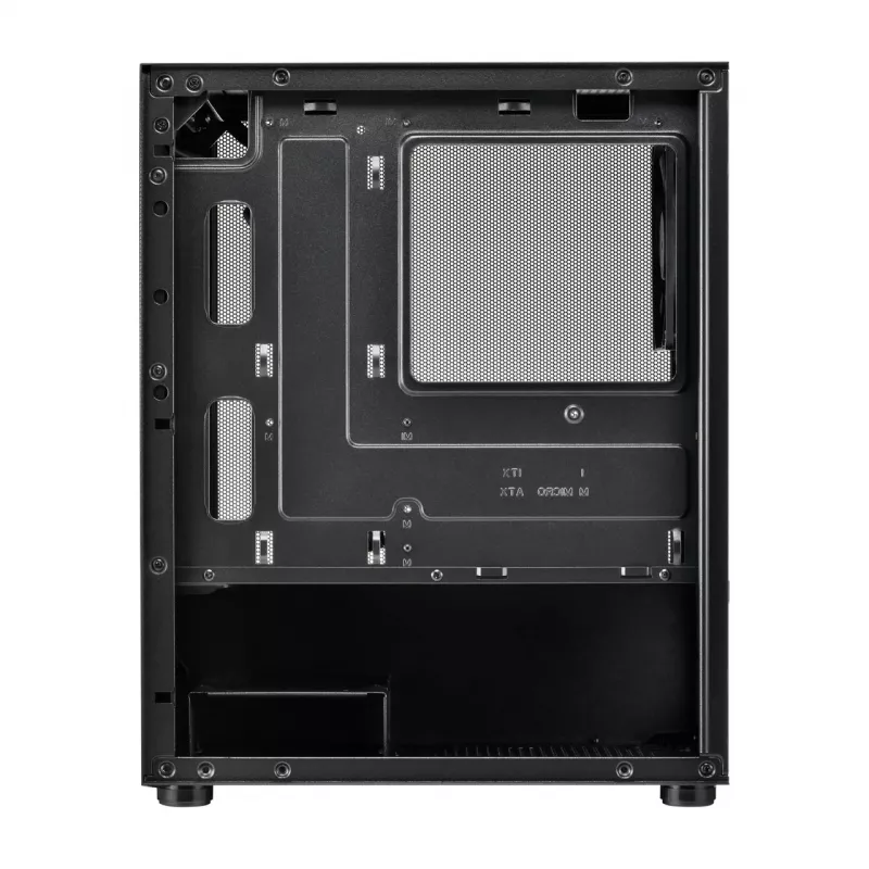 Caixa FSP S110-B Mini-Tower mITX, mATX Preto, Small Form Factor (SFF), PC, Preto, micro ATX, Mini-ITX, Mesh, Metal, 16 cm