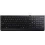 Teclado Lenovo 300 Universal USB QWERTY US English Preto