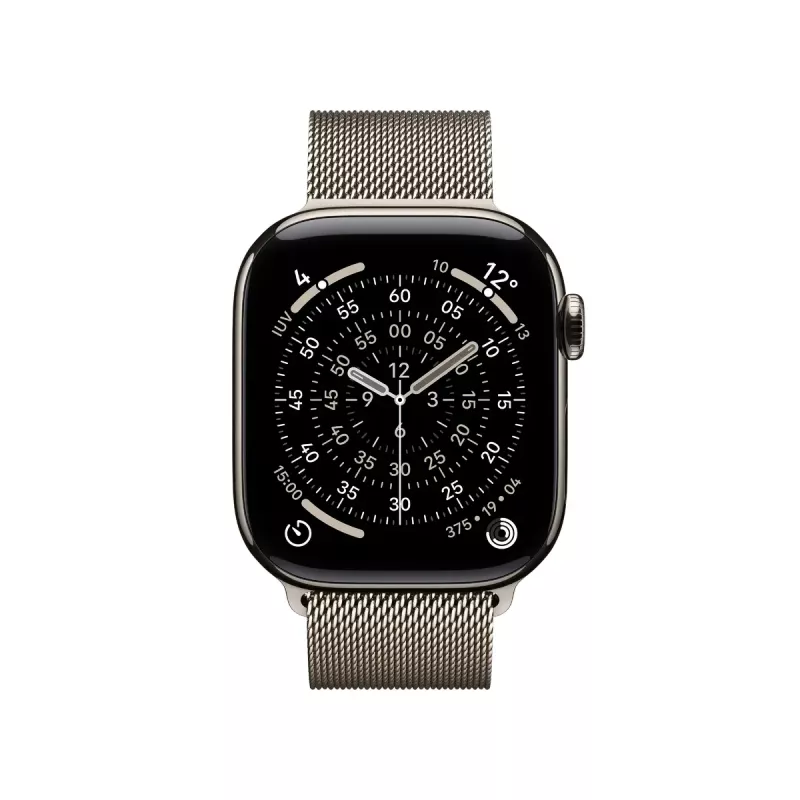 Smartwatch Apple Watch Series 11 GPS + Cellular 42mm Caixa de titânio Milanese Loop