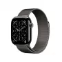 Smartwatch Apple Watch Series 11 GPS + Cellular 42mm Caixa de titânio Slate com Slate Milanese Loop, 64 GB, OLED, 374x446 px