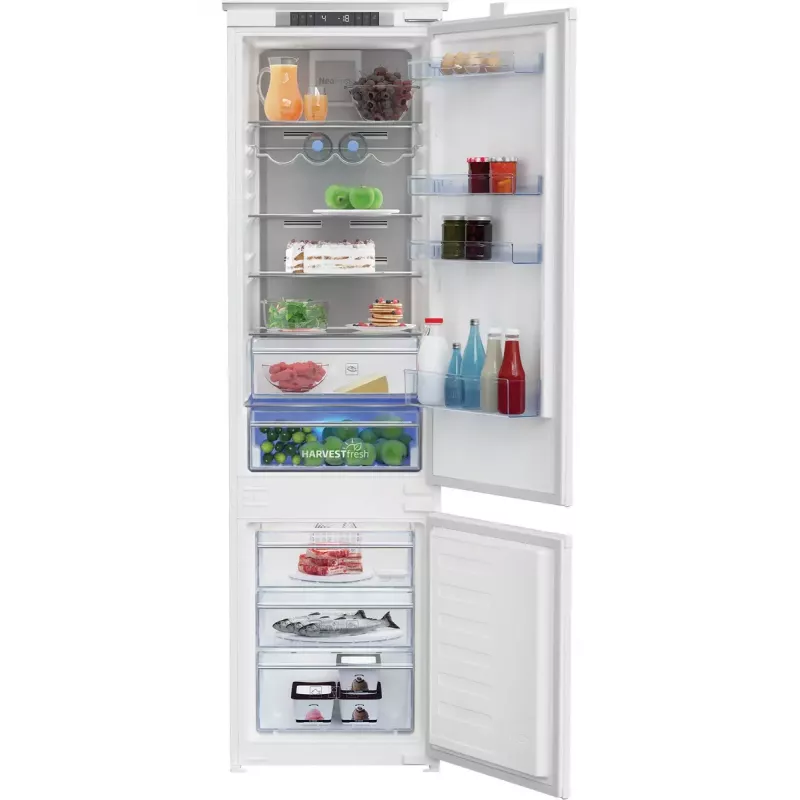 Combinado frigorífico-congelador Beko BCNA306E42SN Encastre 284 L Branco
