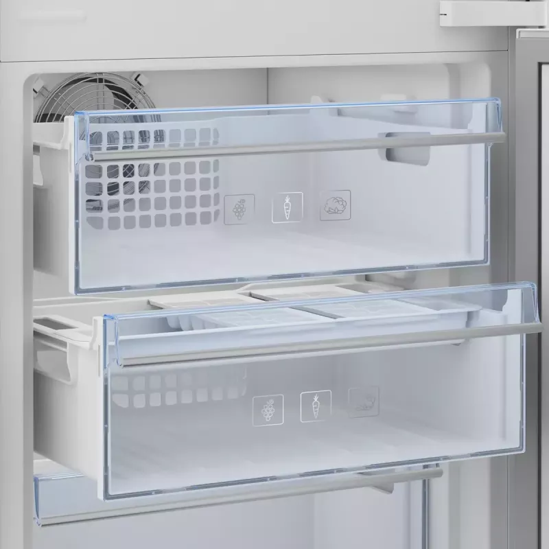 Combinado frigorífico-congelador Beko BCNA306E42SN Encastre 284 L Branco