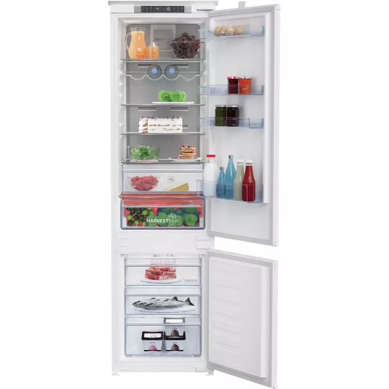 Combinado frigorífico-congelador Beko BCNA306E42SN Encastre 284 L Branco