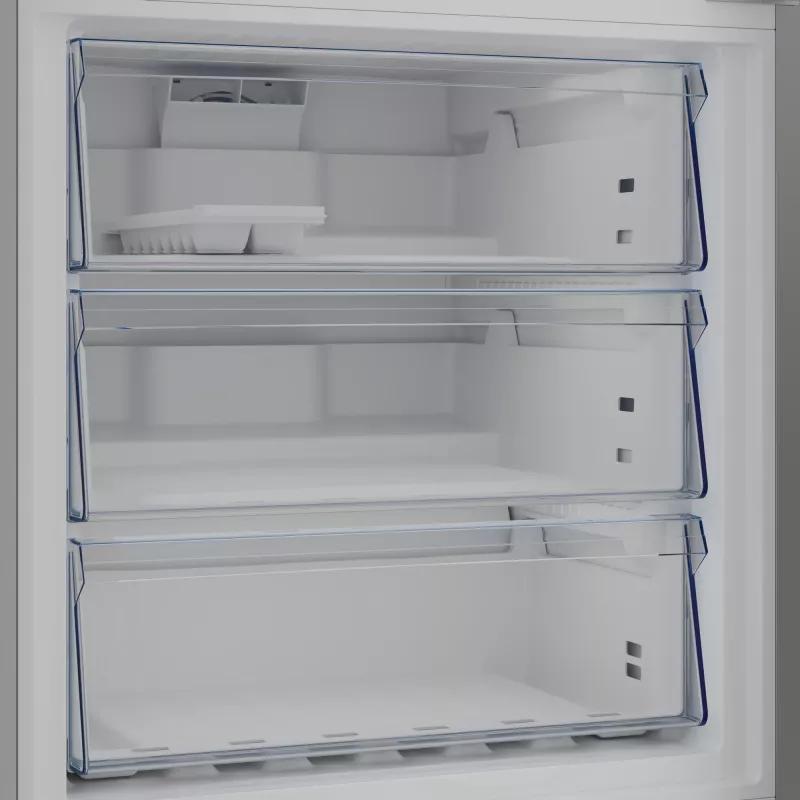 Combinado frigorífico-congelador Beko B3RCNE564HXB Independente 490 L Prateado
