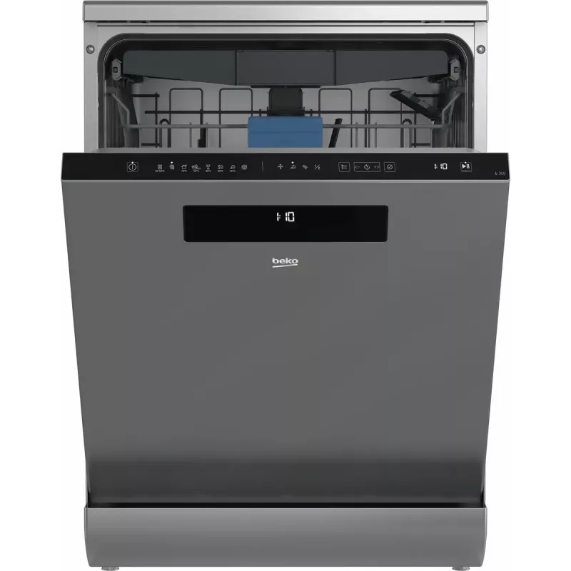 Máquina de lavar loiça independente BEKO DEN48530X, 15 conjuntos de louça, 8 programas, 44 dB, 598×850×600 mm