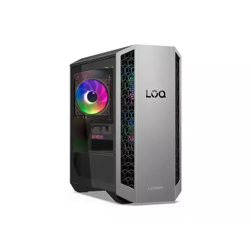 Torre de secretária Lenovo LOQ 26ADR10 – AMD Ryzen 7 8745HX, 32 GB DDR5 (2x16GB), 1000 GB, NVIDIA GeForce RTX 5070, Windows 11 Home