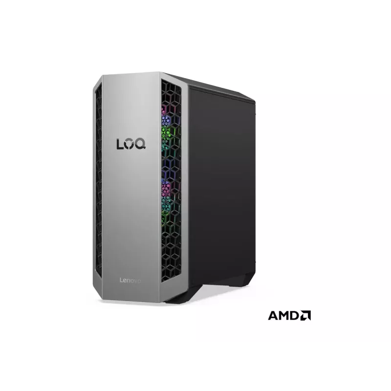 Torre de secretária Lenovo LOQ 26ADR10 – AMD Ryzen 7 8745HX, 32 GB DDR5 (2x16GB), 1000 GB, NVIDIA GeForce RTX 5070, Windows 11 Home