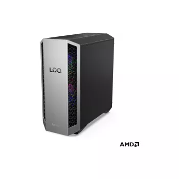 Torre de secretária Lenovo LOQ 26ADR10 – AMD Ryzen 7 8745HX, 32 GB DDR5 (2x16GB), 1000 GB, NVIDIA GeForce RTX 5070, Windows 11 Home
