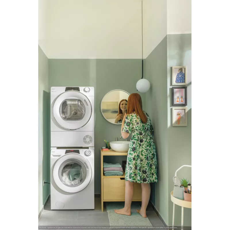 Máquina de lavar roupa Candy RapidÓ RO41274DWMCT/1-S Carga frontal 7 kg 1200 rpm Branco